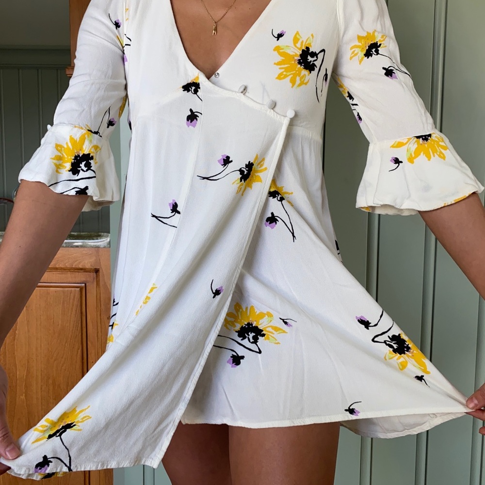 Free People Daisy Wrap Dress